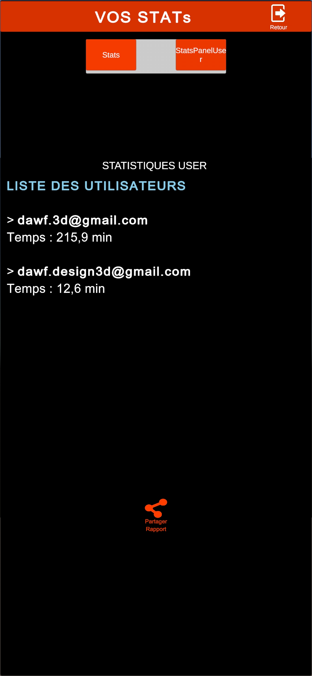 Demo Interface